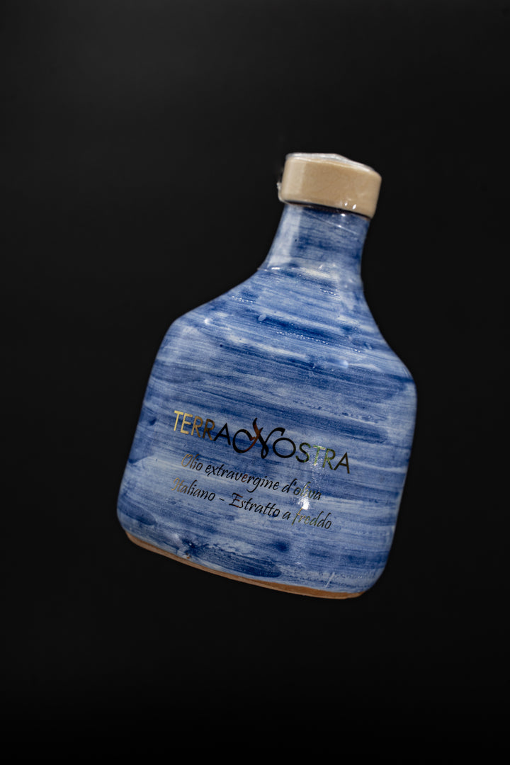 CERAMIC AMPHORA WITH EXTRA VIRGIN OLIVE OIL - 250 ML (WITH THE POSSIBILITY OF CUSTOMIZATION)