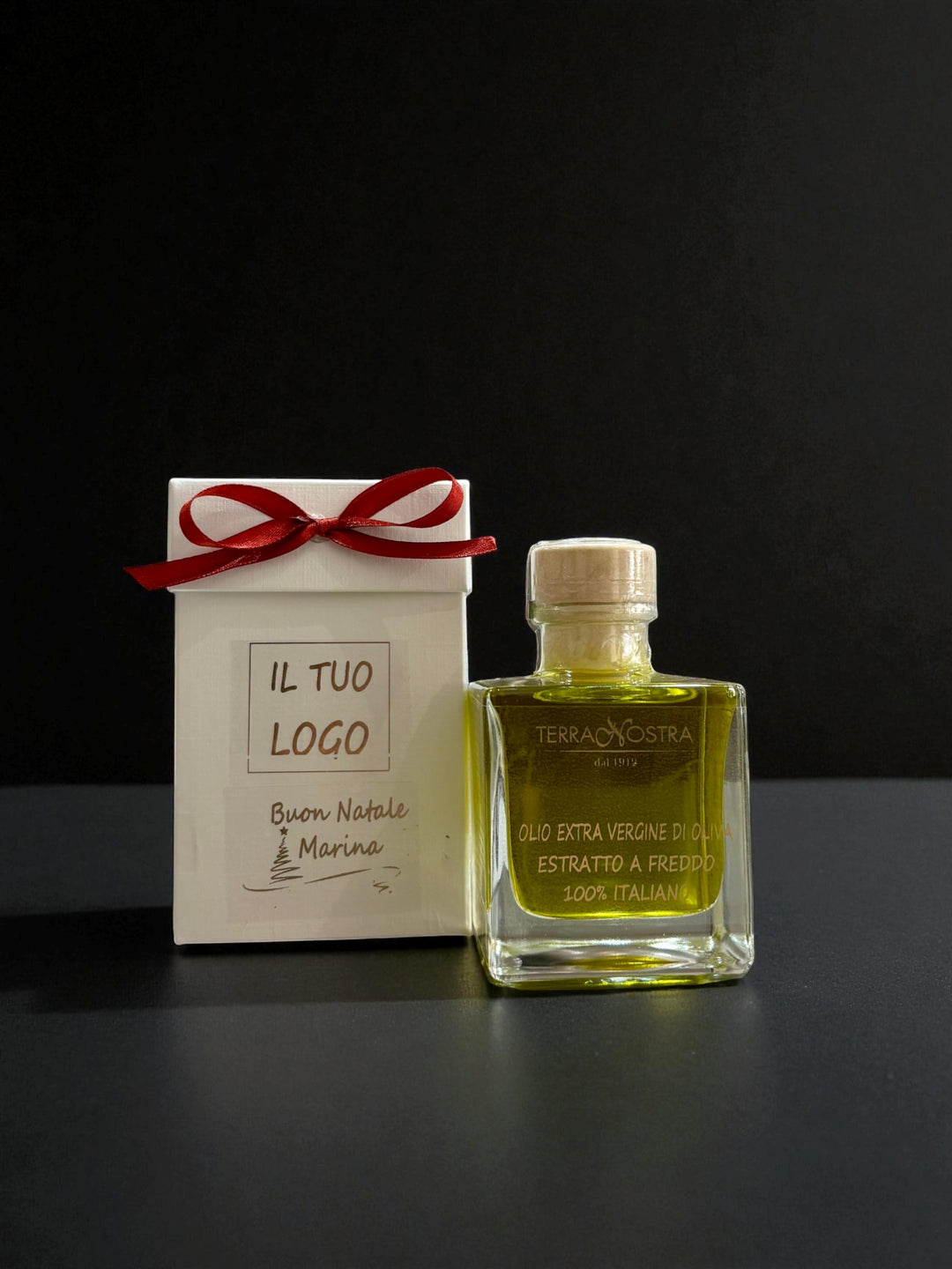 BOTTIGLIA PERSONALIZZABILE DA 100 ML DI OLIO EXTRAVERGINE DI OLIVA EXTRISSIMò